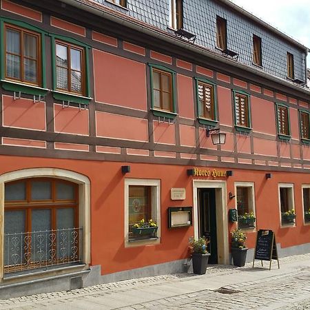 Gasthaus& Pension Zum Roten Haus باد سشاندو المظهر الخارجي الصورة