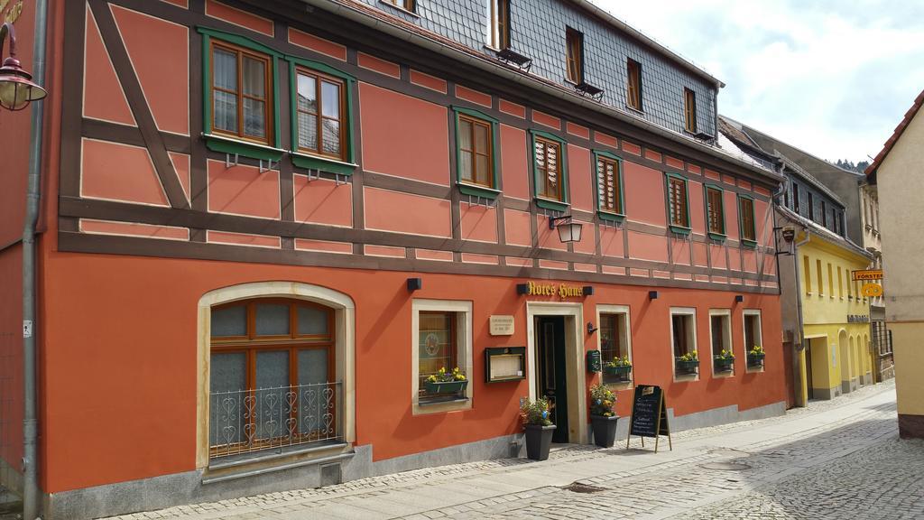 Gasthaus& Pension Zum Roten Haus باد سشاندو المظهر الخارجي الصورة